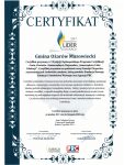 Certyfikat-Ożarów Mazowiecki Samorządowym Liderem Edukacji 2017